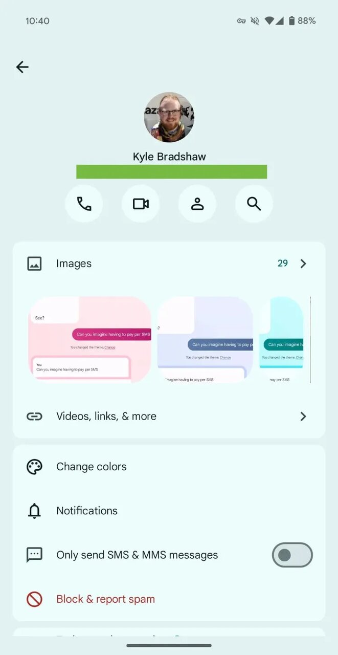 قابلیتهای جذاب گوگل مسیجز از راه رسید/ عکس