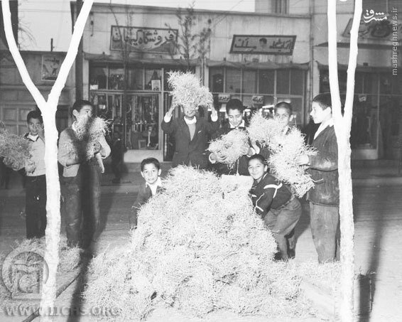 تهران قدیم | شادی کودکان در چهارشنبهسوری/ عکس