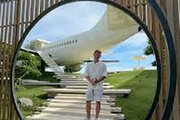 ببینید | نمای داخلی رویایی یک ویلا به شکل هواپیمای جت در بالی