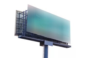 عکس | بنر نصب شده عجیب درباره حجاب