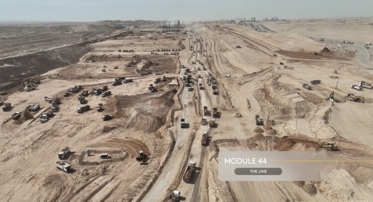 ساخت و ساز سریع در ابرشهر بنسلمان/ عکس