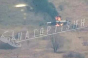 ببینید | اولین تصاویر از سرنگونی بالگرد میل Mi-24 اوکراینی