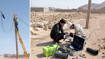 رفع اختلال و قطع ارتباط فیبرنوری مرکز نردین به تلوبین رفع اختلال و قطع ارتباط فیبرنوری مرکز نردین به تلوبین