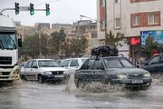 بسته شدن محورهای این استان بر اثر سیلاب و آب‌گرفتگی