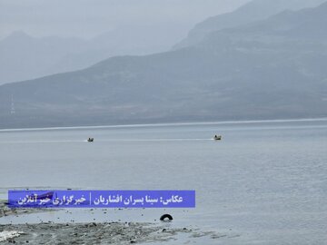 دریاچه ارومیه در آخرین روزهای سال ۱۴۰۲