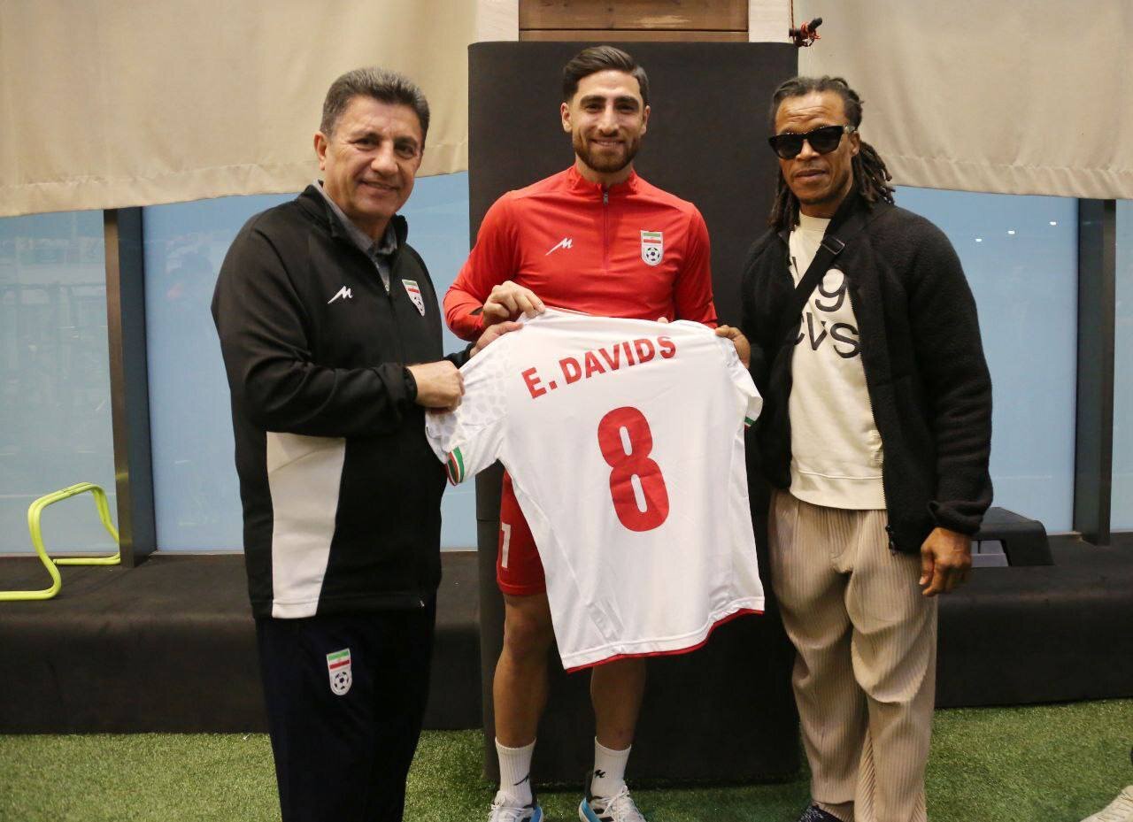 عکس | اسطوره یوونتوس در تمرین تیم ملی ایران 2