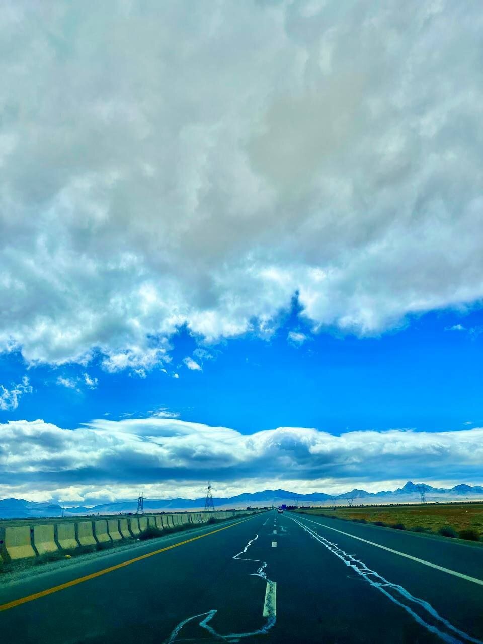 عکس | تصویری رویایی از جاده تهران به اصفهان