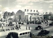 تهران قدیم| تصاویر جالب از میدان توپخانه ۷۷ سال قبل