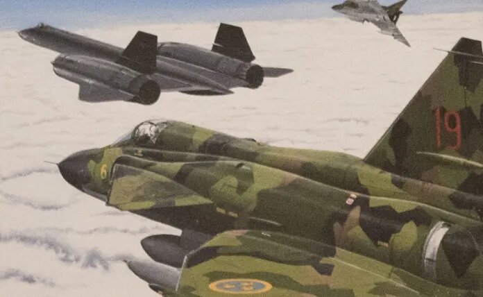عکس | فراری دادن جاسوس آمریکایی با جنگنده‌های سوئدی