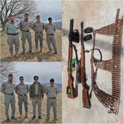 کشف و ضبط دو قبضه اسلحه شکاری و ۷۰ فشنگ در هشتاد پهلو خرم‌آباد