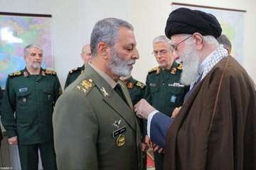 پیام 2 مقام ارشد سپاه به فرمانده کل ارتش