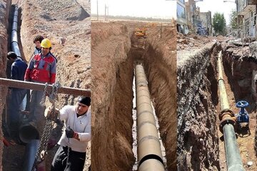 ۱۳۰۰۰ نفر در طرح جهاد آبرسانی به روستاهای کردستان از آب شرب بهره مند شدند