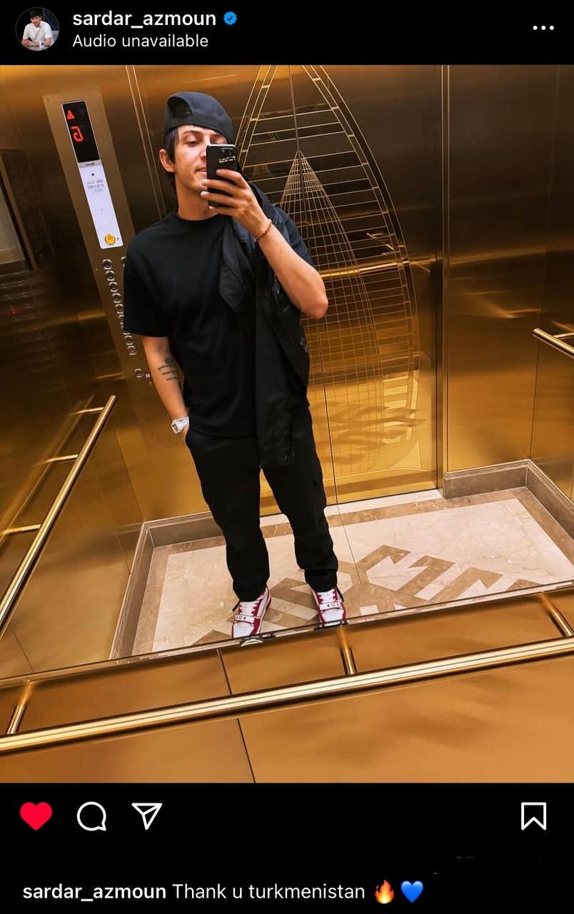 عکس| ذوقزدگی سردار آزمون از استقبال ترکمنها