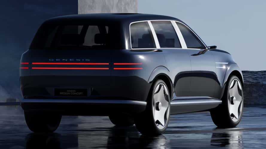 کرهایها به رقابت با میباخ و بنتلی میروند /جنسیس از جدیدترین شاسی بلند لوکس خود رونمایی کرد /عکس