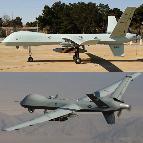 این پهپاد ایرانی شباهت زیادی به پهپاد معروف آمریکایی دارد +تصاویر