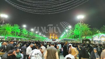 بببنید | حال و هوای شب قدر در بین‌الحرمین