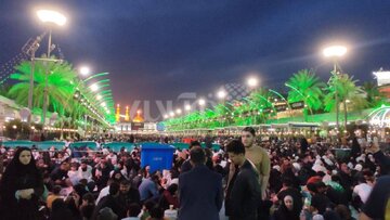 بببنید | حال و هوای شب قدر در بین‌الحرمین