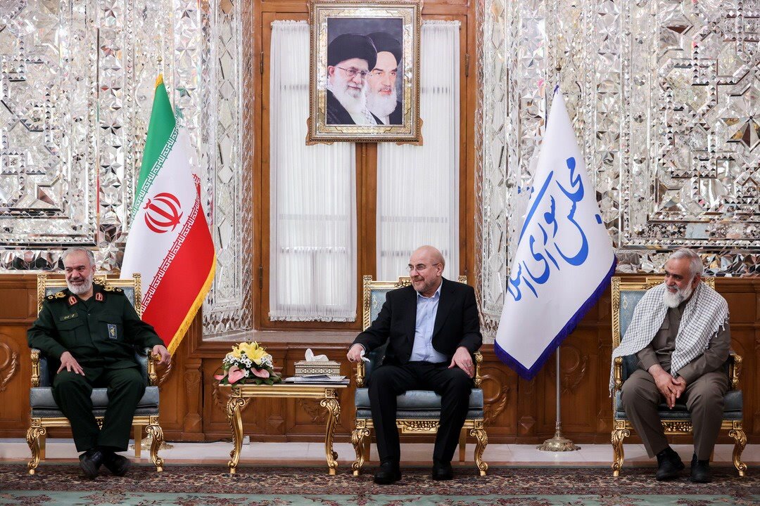 کدامیک از فرماندهان نظامی به عیددیدنی قالیباف رفتند؟ +عکس