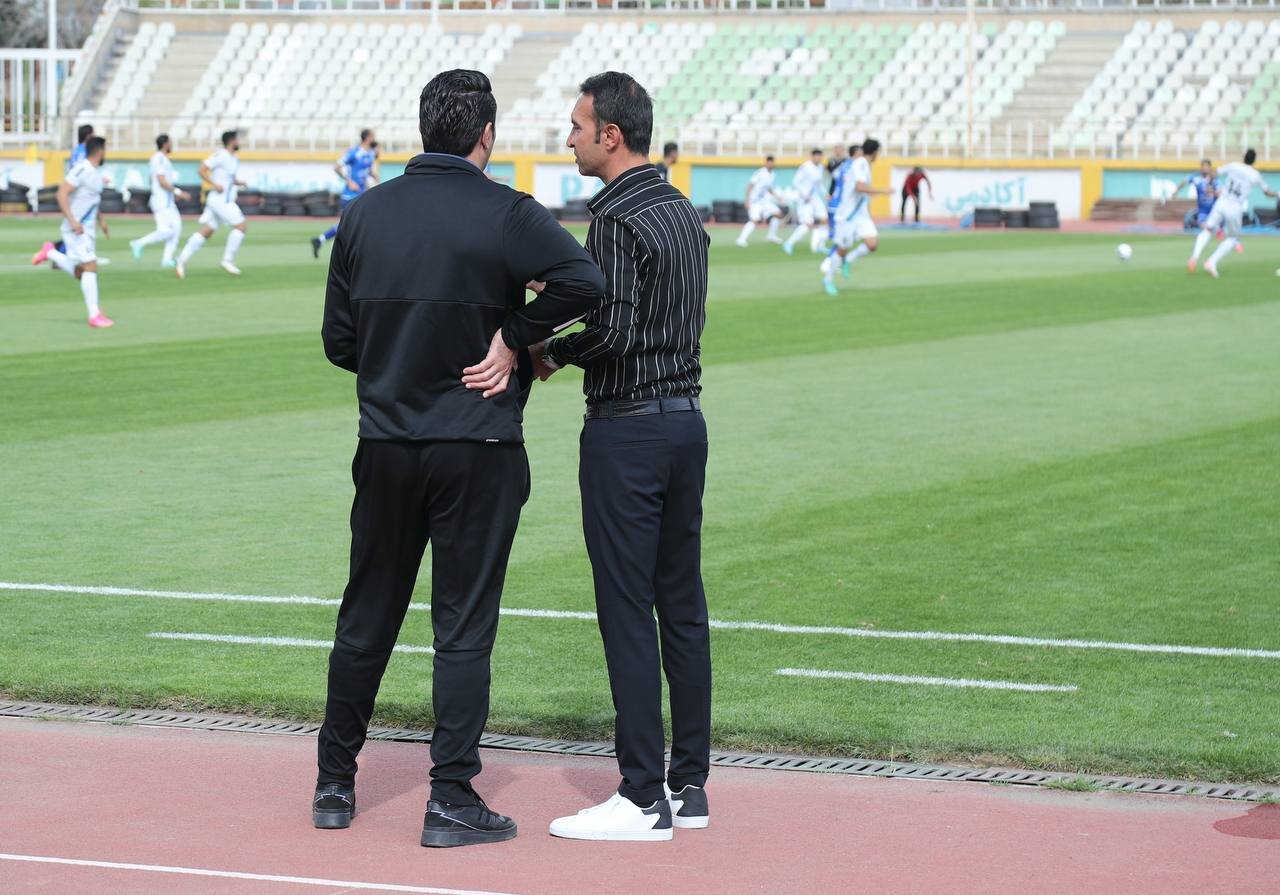 عکس| آشتیکنان نکونام با یک استقلالی