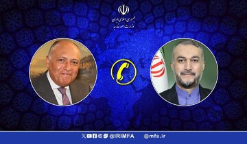رایزنی وزیران خارجه ایران و مصر درمورد راه‌های توسعه روابط دو کشور