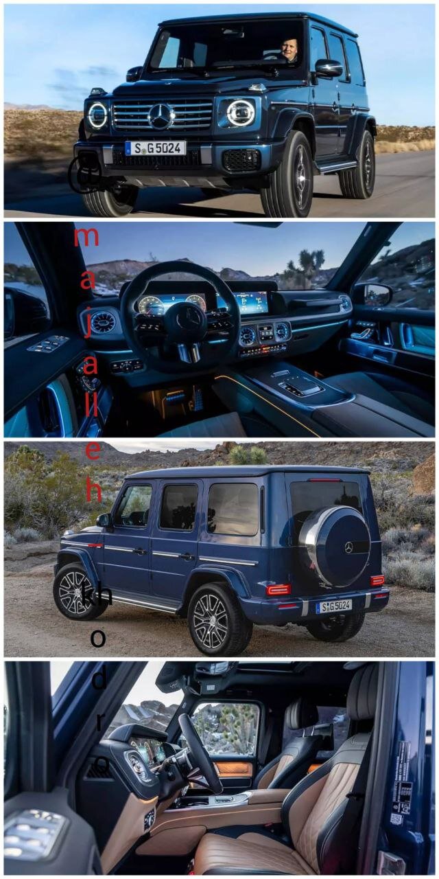 مرسدس بنز جی کلاس مدل ۲۰۲۵ لوکستر از همیشه/ عکس