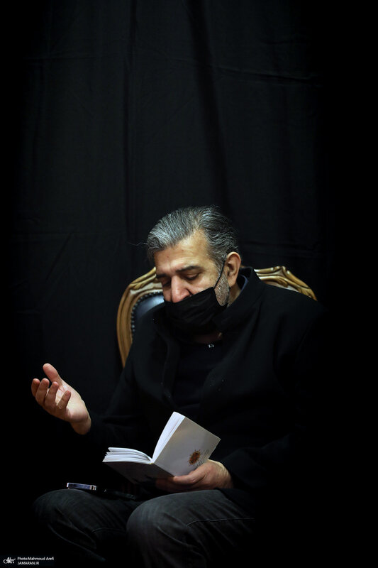 تصاویری از برگزاری مراسم شب قدر در منزل صادق خرازی/ کرباسچی هم بود