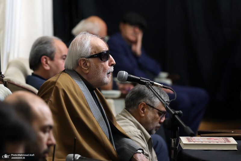 تصاویری از برگزاری مراسم شب قدر در منزل صادق خرازی/ کرباسچی هم بود