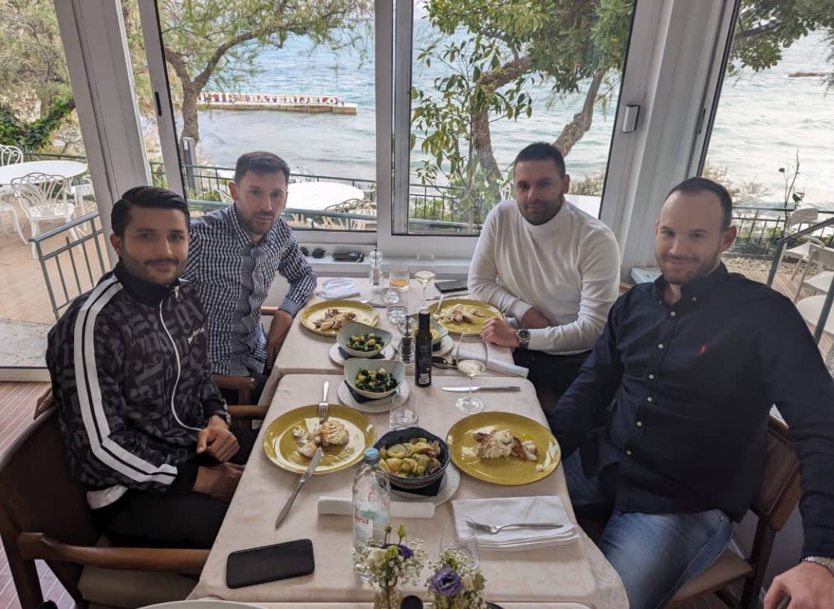 عکس| ملاقات دو استقلالی سابق در کرواسی