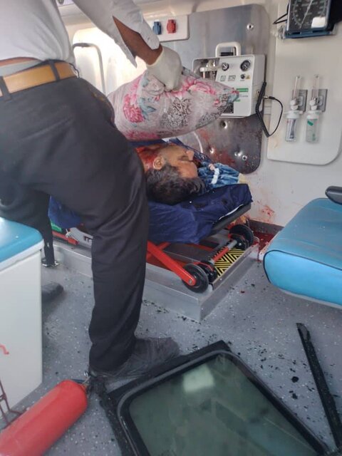 حمله مسلحانه مرگبار به آمبولانس در این شهر/ عکس