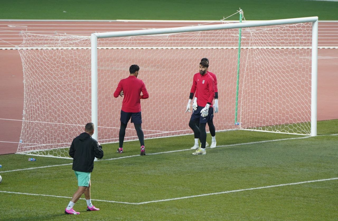 عکس| بیرانوند در تیم ملی مصدوم شد؟