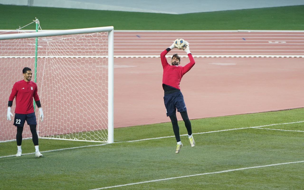 عکس| بیرانوند در تیم ملی مصدوم شد؟