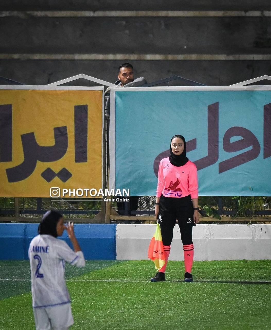 عکس| عاشقانه‌ترین قاب فوتبال ایران