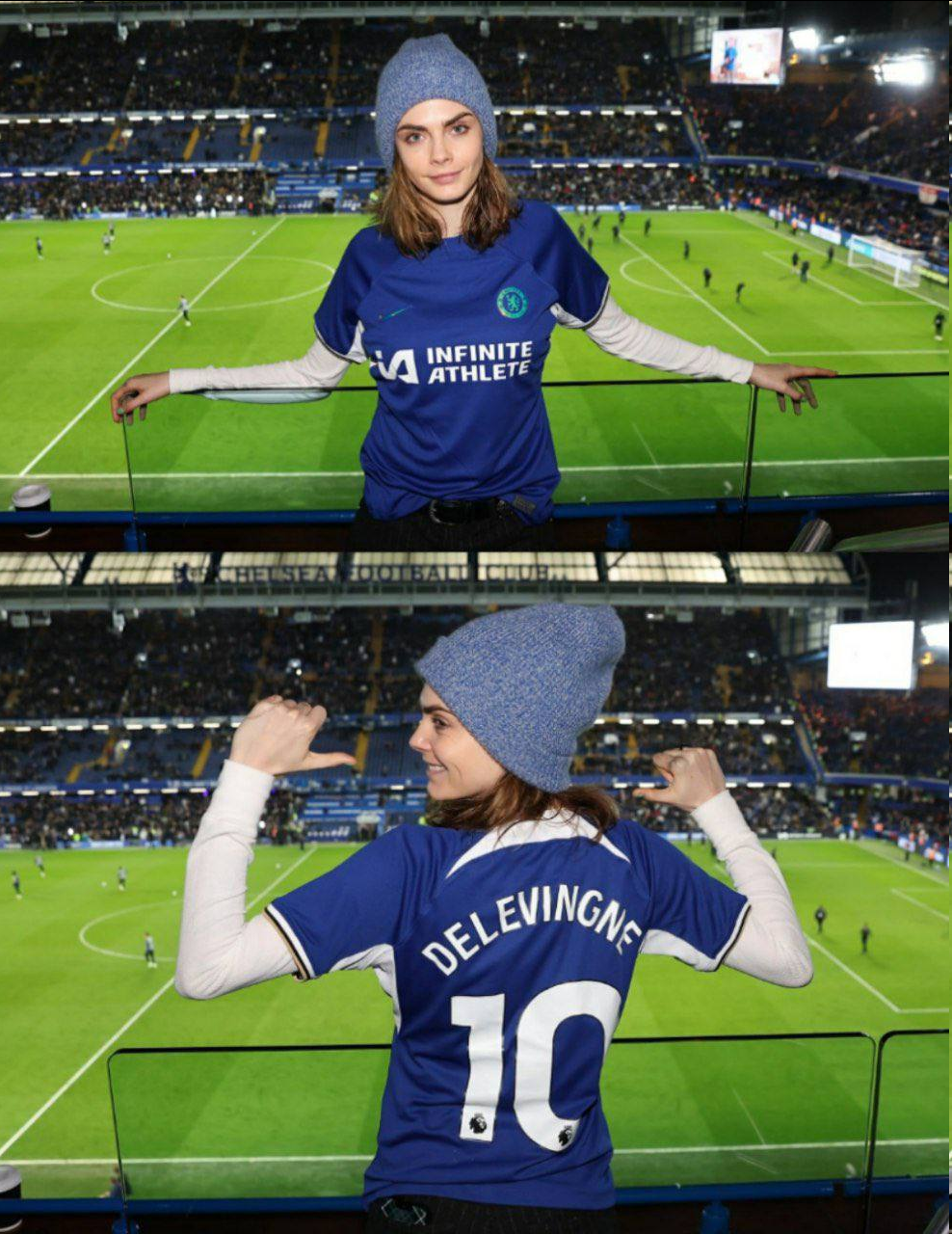 عکس| بازیگر زن مشهور تماشاگر ویژه کامبک آبیها