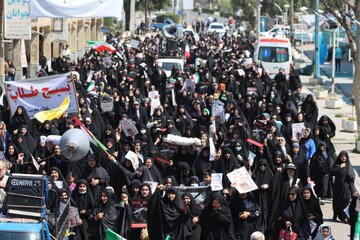 قدس تماشایی مردم انقلابی شوش