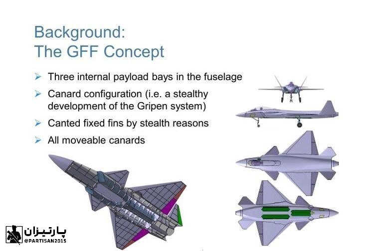 عکس | جنگنده نسل پنجم سوئد! 3 عکس | جنگنده نسل پنجم سوئد!