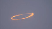 ببینید | پدیده نادر پرتاب حلقه‌های گرداب آتشفشانی!