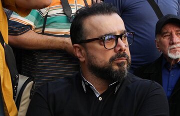 عکس | حضور سپند امیرسلیمانی در رستوران همسر امین حیایی