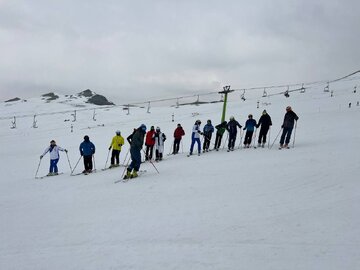 آغاز هفته چهارم لیگ بین المللی اسکی اسنوبرد با حضور اسکی بازان روس در پیست بین المللی توچال