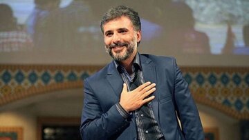 عکس | تصویری از بحث سید جواد هاشمی با رئیس سازمان سینمایی در حاشیه یک مراسم