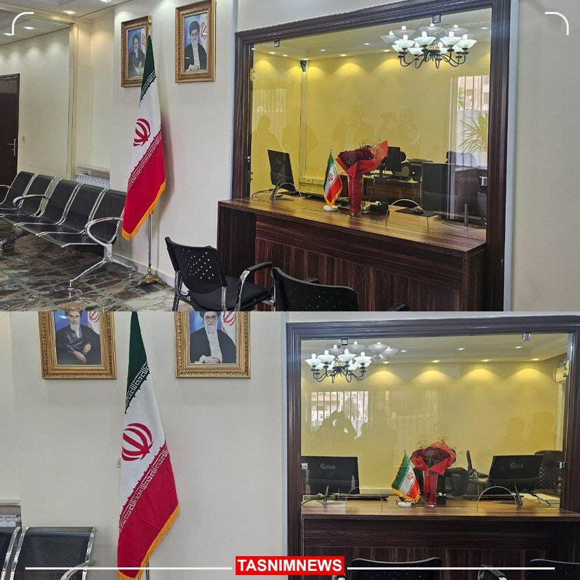 اولین تصاویر از داخل کنسولگری جدید ایران بعد از حمله اسرائیل