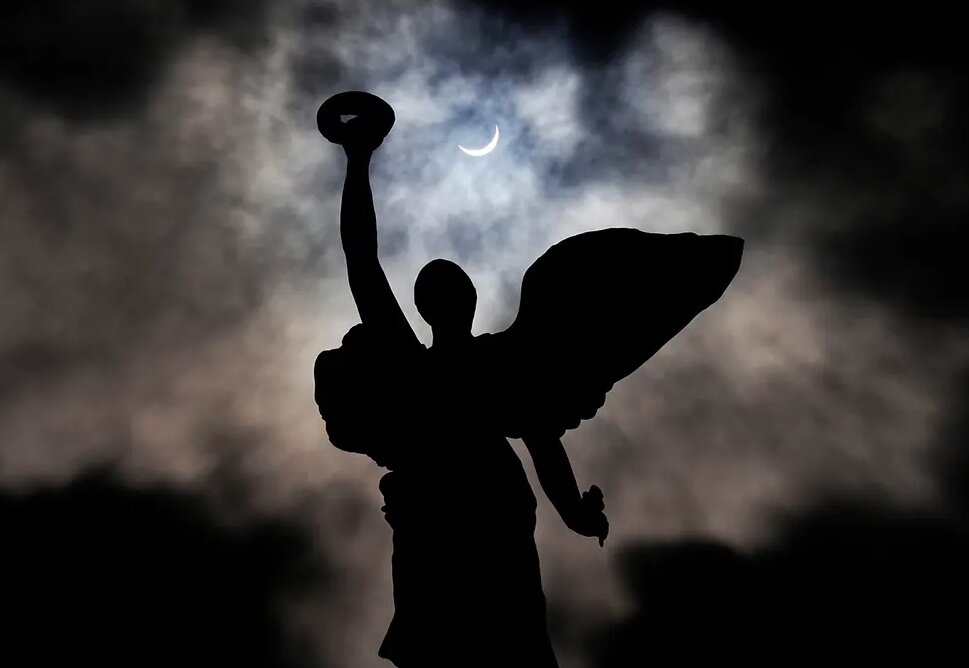 عکس | نمایی درخشان از خورشیدگرفتگی دیروز در آمریکای شمالی