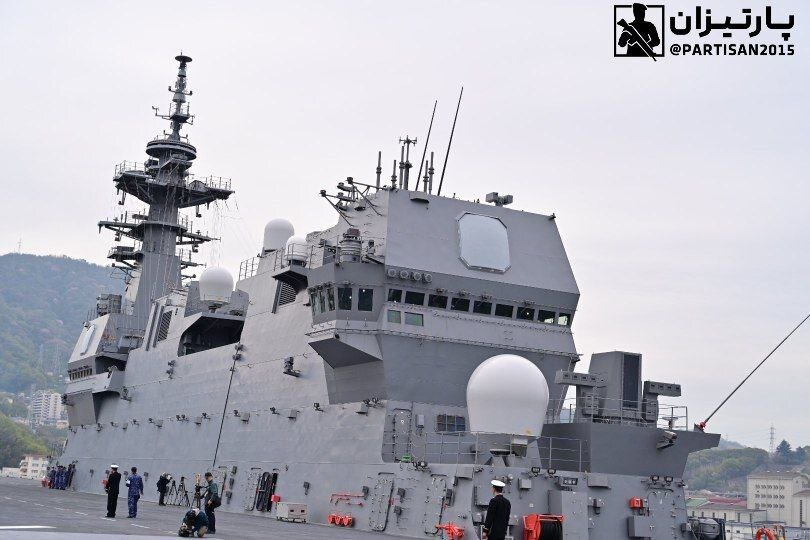 دست راست نیروی دریایی ژاپن آماده خدمت میشود/ عکس