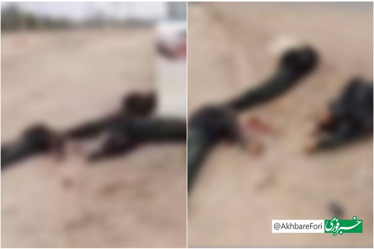 عکس | تصاویری تلخ از شهادت ۶ تن از نیروهای فراجا در حمله تروریستها در سوران سیستان و بلوچستان