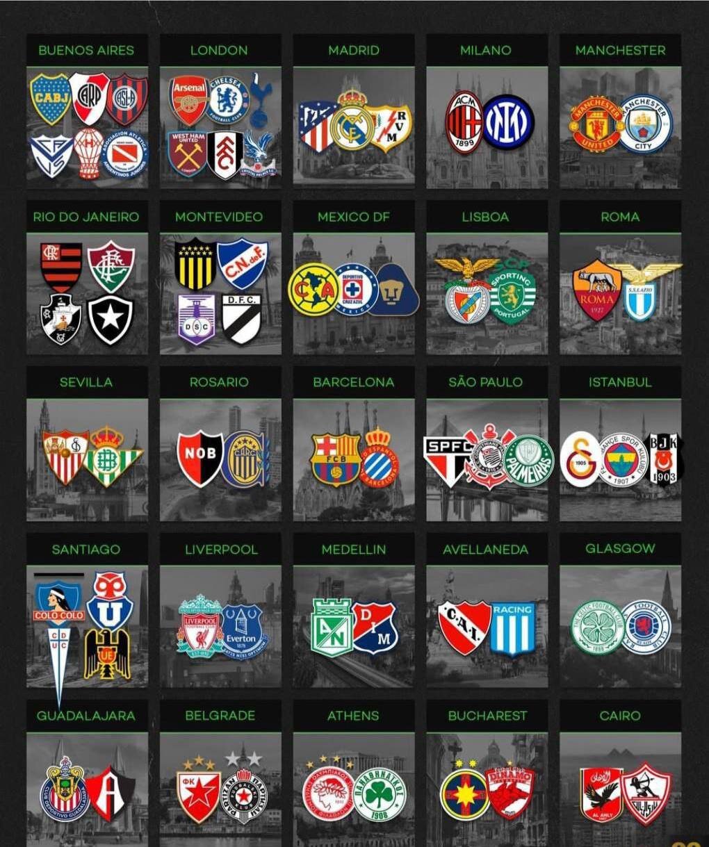 اینفوگرافیک| فوتبالی ترین شهر های جهان را بشناسید