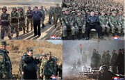 ببینید | فرمان رهبر کره شمالی برای جنگ در بزرگترین دانشگاه نظامی