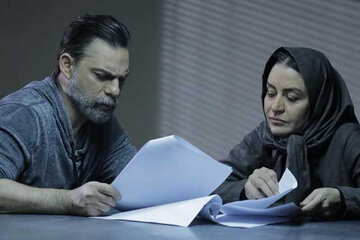 تصاویر | چهره متفاوت مریلا زارعی در کنار پیمان معادی؛ پشت صحنه‌های دیده نشده از سریال «افعی تهران»