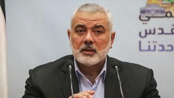 Hamas seeks an inclusive agreement to end Zionist atrocities: Haniyeh