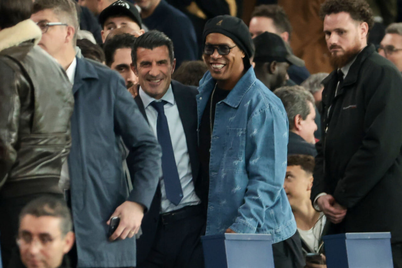 عکس| ملاقات غیرمنتظره رونالدینیو با منفورترین ستاره تاریخ بارسا