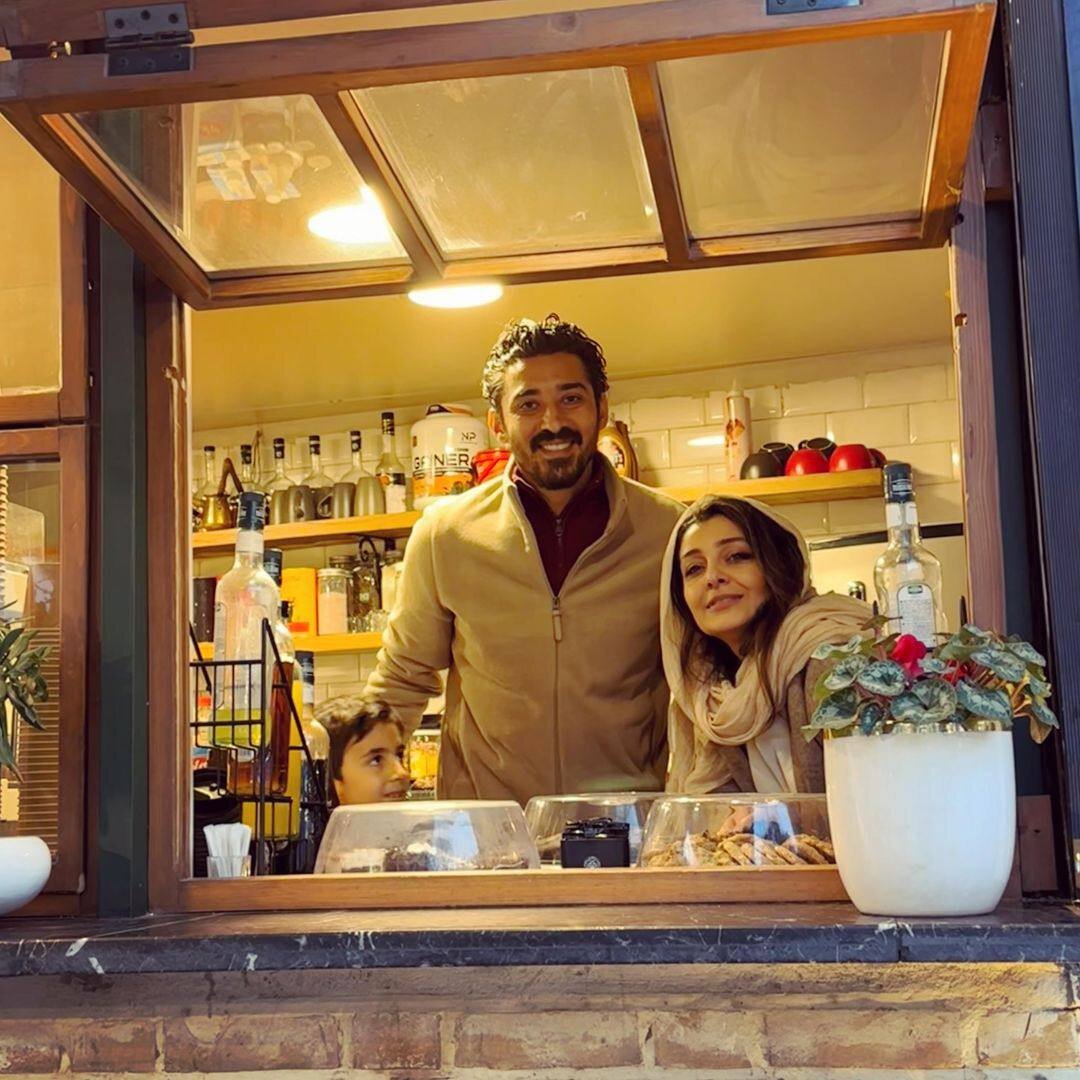 عکس| ملاقات رضا قوچاننژاد با بازیگر زن در لواسان