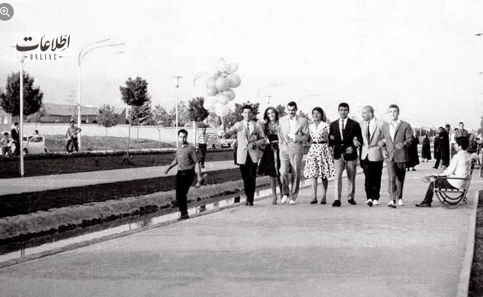تهران قدیم| اولین عکس‌های بلوار کشاورز ۶۵ سال پیش را ببینید